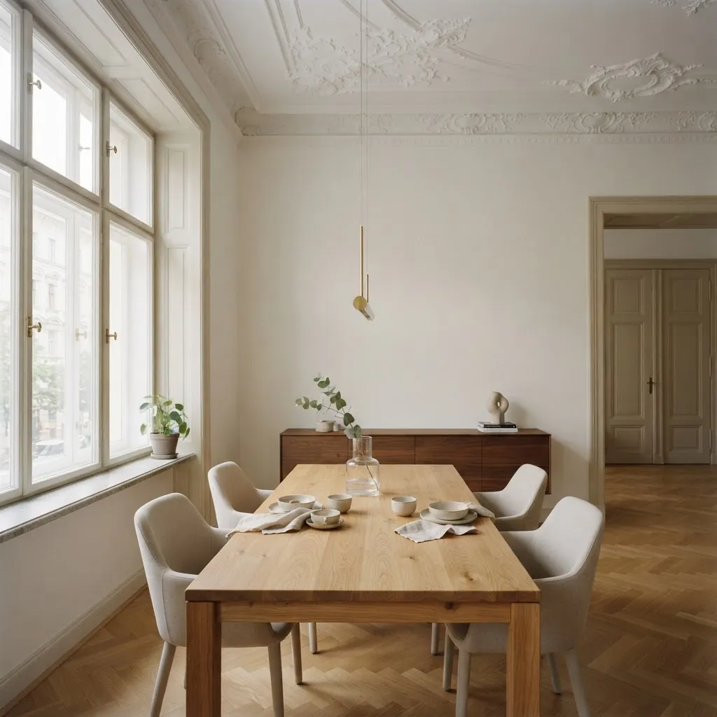 Sanierte Altbauwohnung mit Stuckdecke und Fischgrätparkett